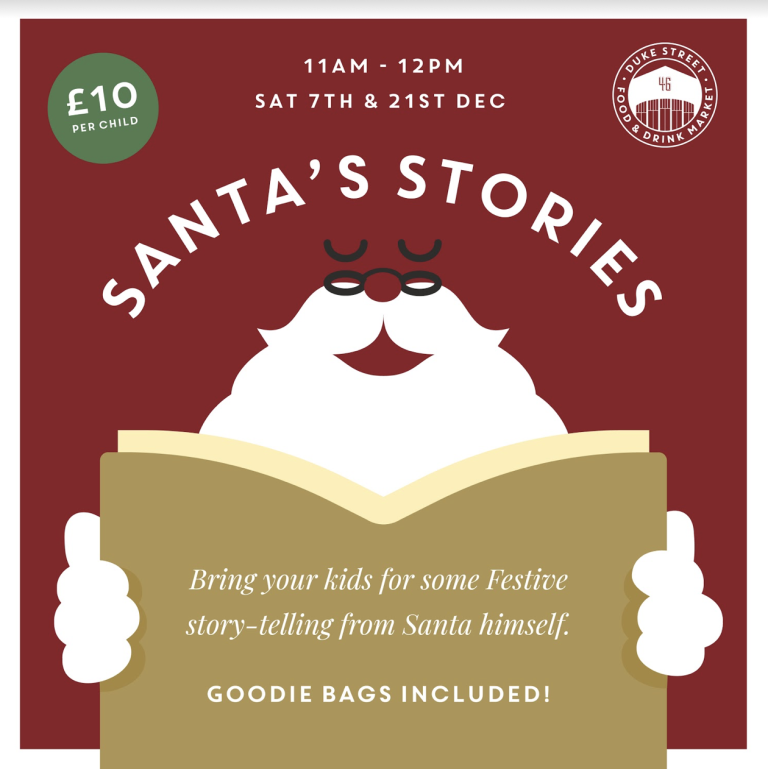 Duke Street Market to host Santa’s Stories over the festive season